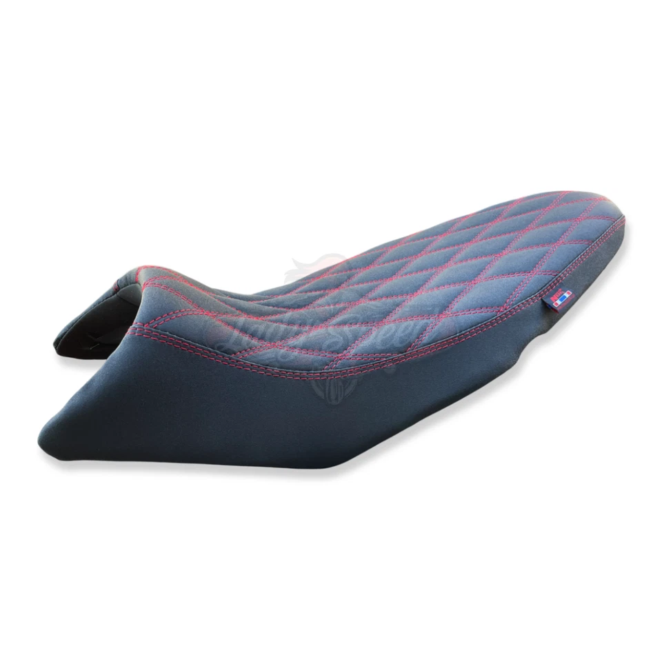 Black Red Stitch Replacement Seat For 2017-2024 Kawasaki Z125 Z 125 Pro BR125 - Изображение 3 из 4