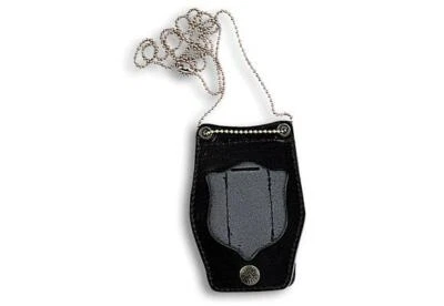 Porta Placc da collo IN CUIOIO POLIZI Operativi Vega Holster 1WB51 CON CATENELLA