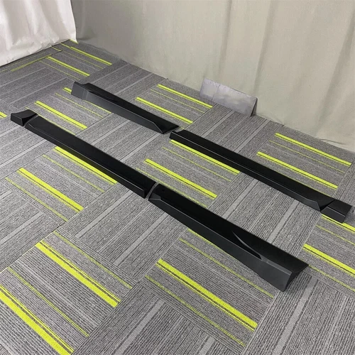 Pair For Toyota Highlander 2020-2023 Unpainted Skirt Extension Splitter Body Kit - Picture 6 of 8