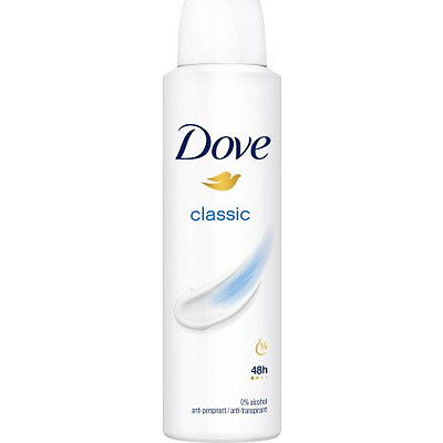 ⬆️✔️DOVE DEO SPRAY 48 ORE CLASSIC ML.150 ✔️
