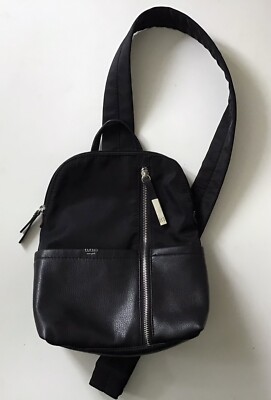 Tutilo New York The Touch Base Collection Black Casual Backpack leather bag Tutilo New York The Touch Base Collection Black Casual  main image 2