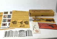 Vintage RC Rug Crafters Speed Tufting Tool Original Box Carpet Craft Making Tool