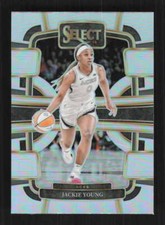Jackie Young 2024 Panini Select WNBA Silver Prizms Las Vegas Aces #38