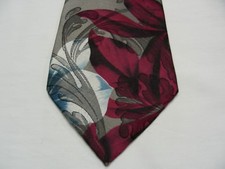 ALLYN SAINT GEORGE - FLORAL PRINT - VINTAGE - MADE IN USA - NECK TIE!
