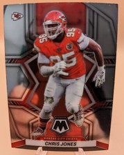 2022 Panini Mosaic Football Chris Jones #99 Kansas City Chiefs