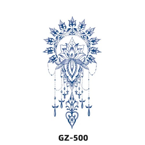 Semi Permanent Temporary Tattoos Womens Mens Waterproof Tattoo Long Lasting UK - Picture 110 of 173