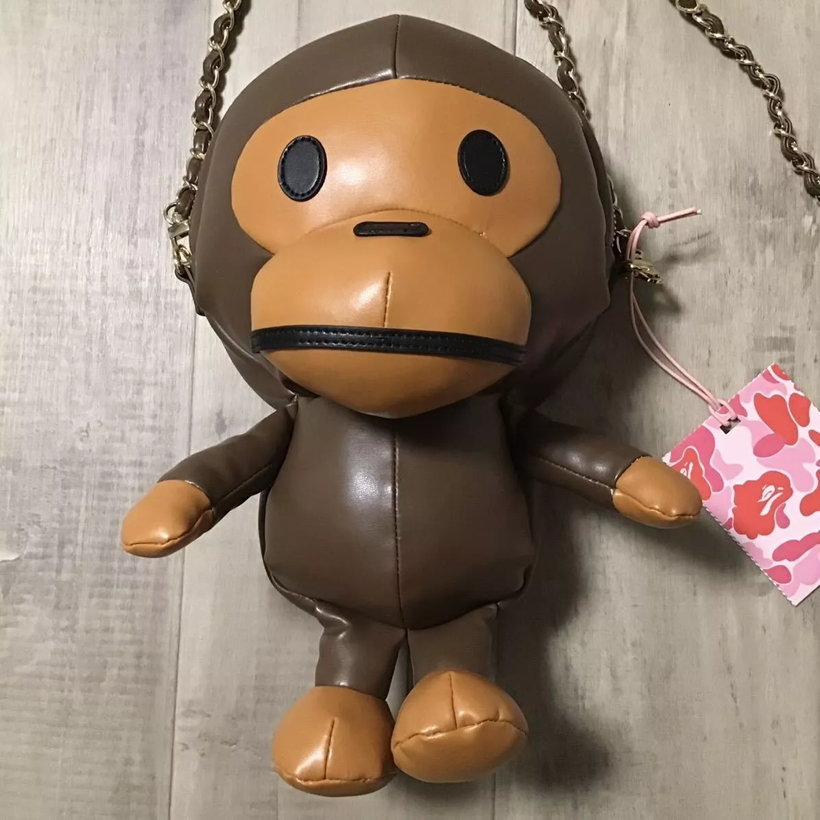 BAPE BABY MILO PLUSH DOLL shoulder bag A Bathing Ape