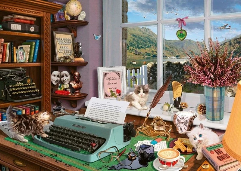 Schmidt - At the Desk Puzzle 1000pc