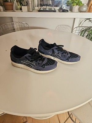 ASICS GEL-Lyte V  Indian Ink Polka Dot Navy Blue Sneakers 11.5