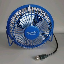 Comfort Zone USB Desk Fan Tested And Working 