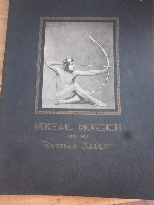 EARLY -- Mikhail Mordkin and his Russian Ballet - Illustrated 50 Cents Program