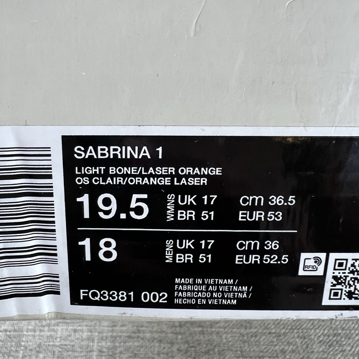 Nike Sabrina 1 “Grounded” Beige Men