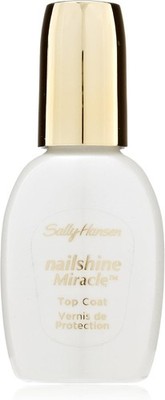 Sally Hansen Nail shine Miracle Gel Top Coat Nail Polish 3205 Clear 0.45 fl oz