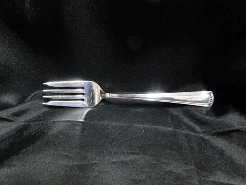 Lunt Embassy Scroll, Sterling, 1981: Salad Fork (s), 6 1/2", No Mono