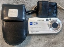 Sony Cyber-shot DSC-P150 7.2MP Silver No Charger/Memory Card AS IS