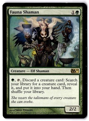 Fauna Shaman LP* Core Set 2011 M11 ENGLISH 172/249 mtg -UnltdCards