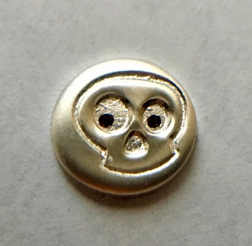 0.50 Gram Solid Silver GHOST Round - .999 Pure Bullion - FREE SHIPPING!!!