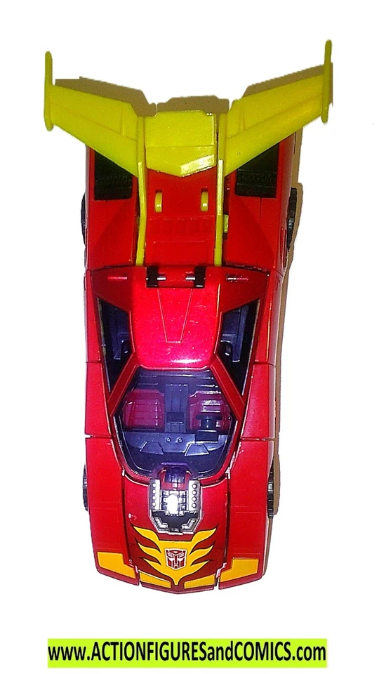 PLATINUM edition Transformers HOT ROD Rodimus Planet Junk 2015 classics complete - Image 4 of 4