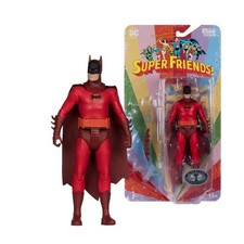 McFarlane Toys DC Retro Super Friends Batman Red Suit Platinum Edition Figure