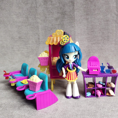 Equestria Girls Minis Juniper Montage Movie Theater Playset My Little Pony Doll