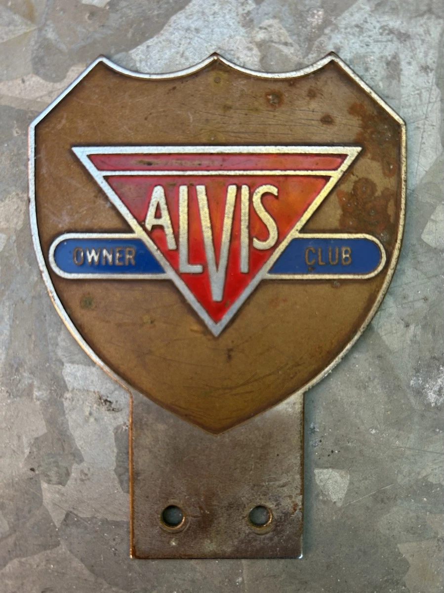Insigne Wilmot Breeden - Badge Club Voiture Et Moto Ancien - Super Rare - Couleur Or