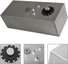 15 Gallon Fuel Tank Aluminum Race Fuel Cell Gas Tank With Cap Level Sender 15 Gallon Fuel Tank Aluminum Race Fuel Cell Gas Tank With Cap Level Sender