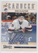 2012-13 Panini Classics Signatures Auto Dan Cloutier #161 Auto mq4
