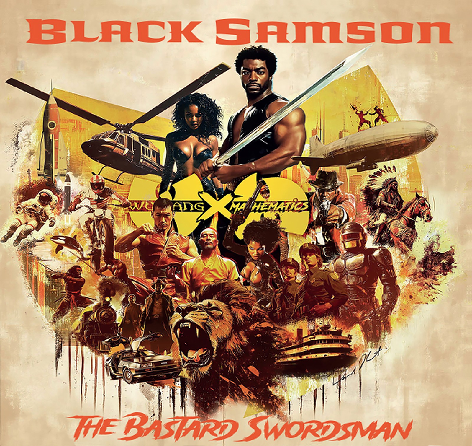Wu-tang X Mathematics - Black Samson The Bastard Swordsman (from The Wu-tang ...