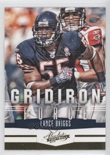 2012 Panini Absolute Gridiron Force Lance Briggs #13 0a1