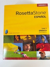 Rosetta Stone Espanol Spanish Latin America Level 1 Version 3 CD-ROM