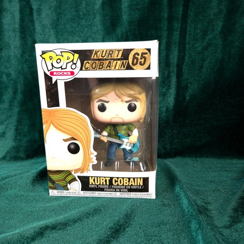 Funko Pop Rocks Kurt Cobain #65 Teen Spirit Vinyl Figure