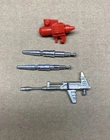 Transformers G1 BLUESTREAK WEAPONS PARTS LOT Gun Missile Accessories Vintage