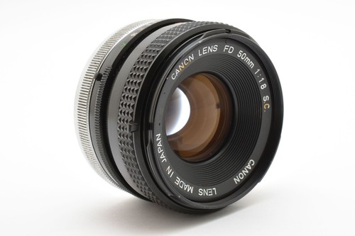 Lente estándar Canon FD 50 mm f1,8 SC S.C. MF para montaje FD de JAPÓN 2578345 - Imagen 4 de 12