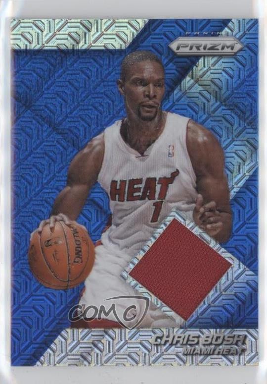 Chris Bosh #41 2014-15 Panini Prizm Basketball Jerseys Prizms Blue Mojo