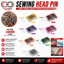 Pearl Headed Pins Assorted Colors for Dressmaking, Crafts, Weddings, Florists