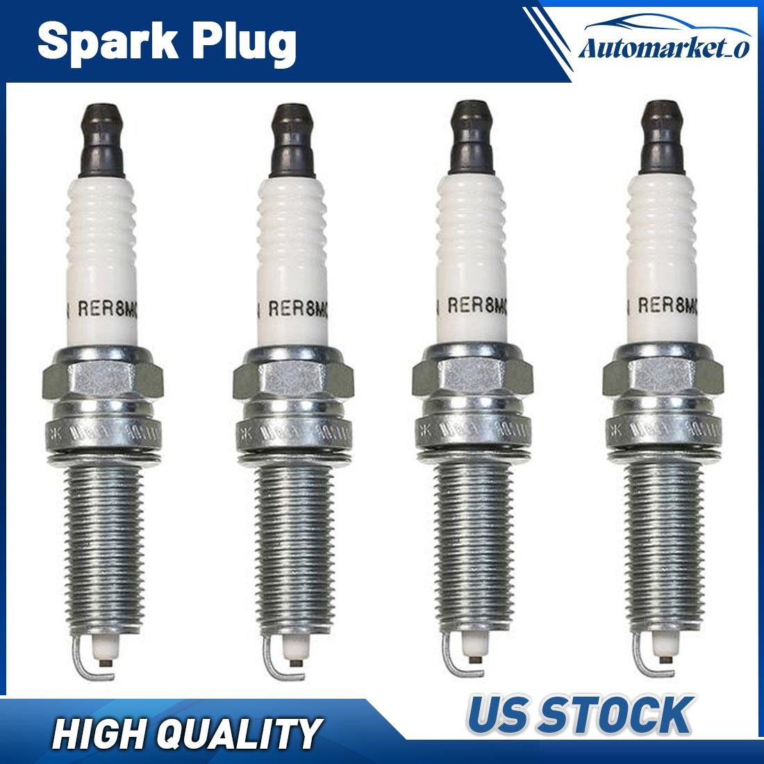 For Hyundai Accent 2012-2016 2017 2018 2019 Champion Spark Plug 4pcs Spark Plug