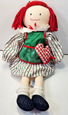 EDEN MADELINE RAGDOLL 1995 15" DOLL COOKING OUTFIT AND BOW