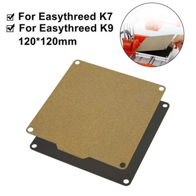 PEI Heizbett Doppelseitig Strukturiert 120x120 mm für 3D-Drucker