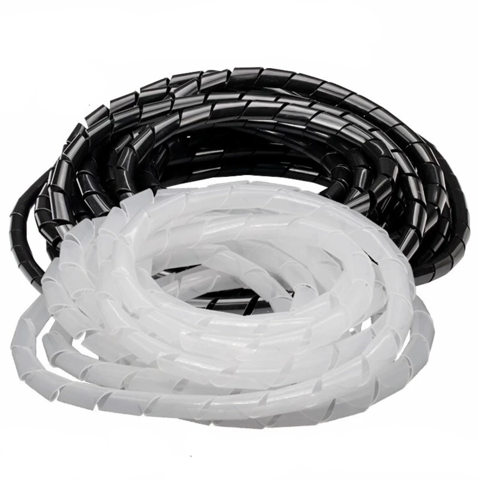SPIRAL CABLE WRAP TIDY HIDE BANDING LOOM PC TV HOME CINEMA HIDING WIRE ...