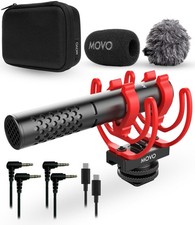 X1-Mini Video Shotgun Mic for - Supercardioid 3.5mm/USB-Analog/Digital Microp...