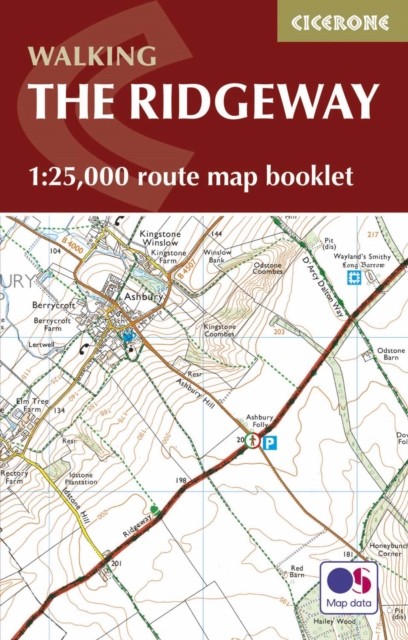 The Ridgeway Map Booklet: 1:25,000 OS Route Mapping by Steve Davison... - Image 3
