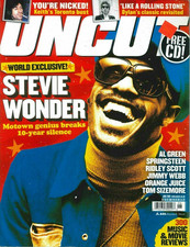 UNCUT Magazine June 2005 Stevie Wonder Bob Dylan Keith Richard Bruce Springsteen