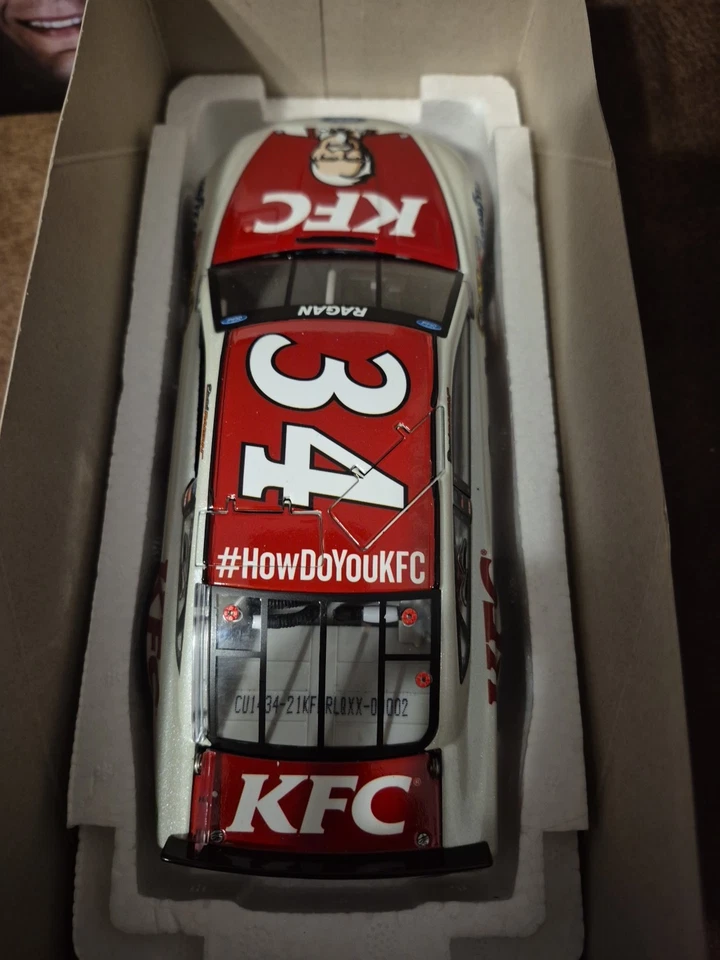 David Ragan  LIQUID Color  #34 KFC 1 of 36 Made - Image 3 of 4
