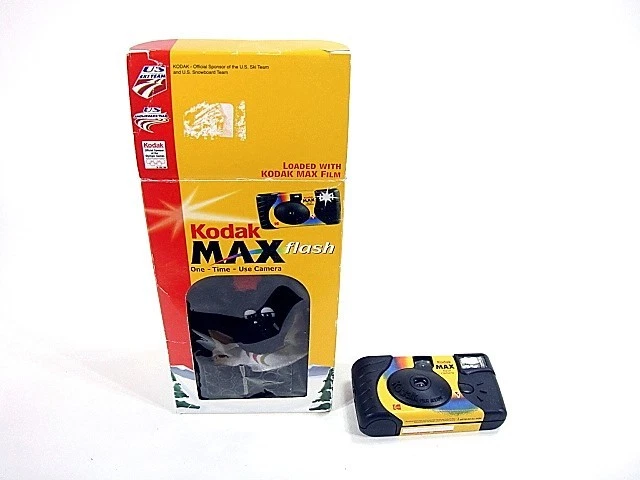 Kodak Max Flash Disposable 35mm Camera 23 Exposures Kolorkins Plush Promo In Box - Image 3 of 4