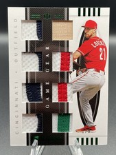 MICHAEL LORENZEN 2021 National Treasures Game Gear Jersey Green /5