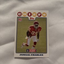 2008 Topps Kickoff - Jamaal Charles #182 (RC)
