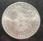 1884 CC Morgan Silver Dollar from GSA Hoard NICE Carson City COIN!