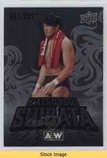 2024 Upper Deck Allure AEW Black Rainbow Katsuyori Shibata #66 READ 1md