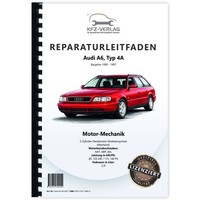 Audi A6 Typ 4A 1990-1997 2,5L Dieselmotor Mechanik 115-140 PS Reparaturanleitung