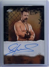 2025 Topps Chrome Cactus Jack WWE SHEAMUS Astro Knights Auto Gold /10